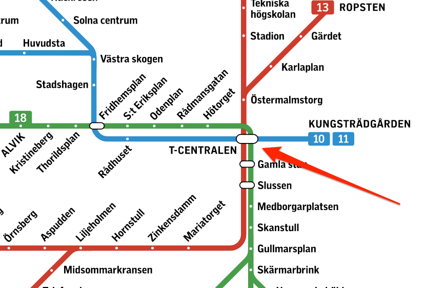 Station T-Centralen
